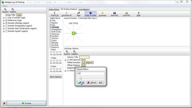 (RTR 3.2.2.2.2) Multiple 3-D Striplogs смотреть онлайн