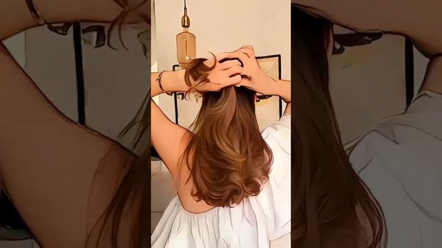 ?SIMPLE HAIRDRESS IN 5 SECONDS! #shorts #anime #Hair #haircut #hairstyle #tophaircut