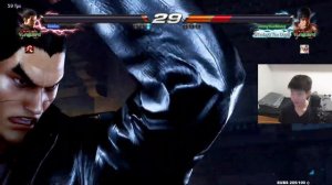 BEST KAZUYA IN SMASH PLAYS TEKKEN FOR THE FIRST TIME???