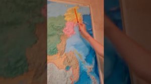 Физическая Карта россии часть#1