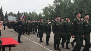 Присяга. Семёновский полк в Зюзино. 22.07.2017