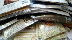 Все мои наборы для вышивки крестом!