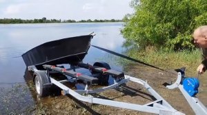 Роликовые ложементы МЗСА Е лодка из ПНД