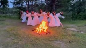 Ночь на Ивана Купала!!! dance studio «TNG»используется песня Алёны Гвоздецкой «Ивана Купала»