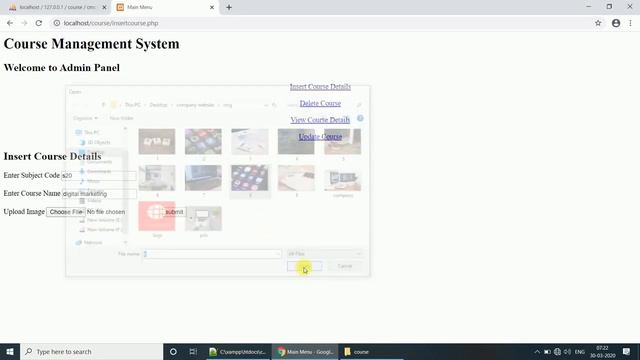 PHP Project | Course Management System | PART I смотреть онлайн