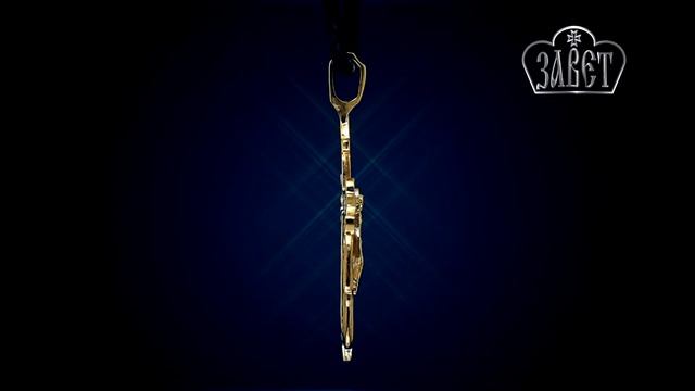 Крест Виноградная лоза с позолотой смотреть онлайн