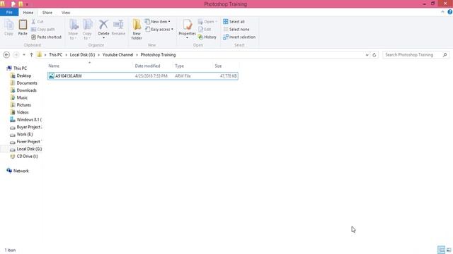 How To Open ARW Files In Photoshop - Photoshop Tricks