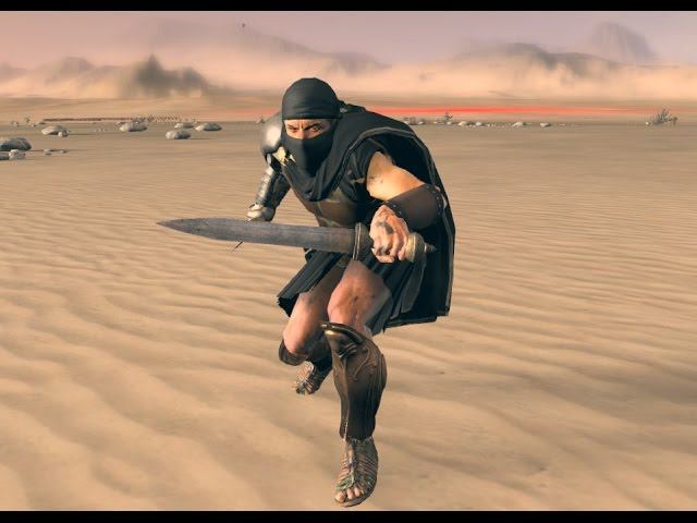 Ниндзя VS Преторианец в открытом бою. Ninja VS Pretorianer