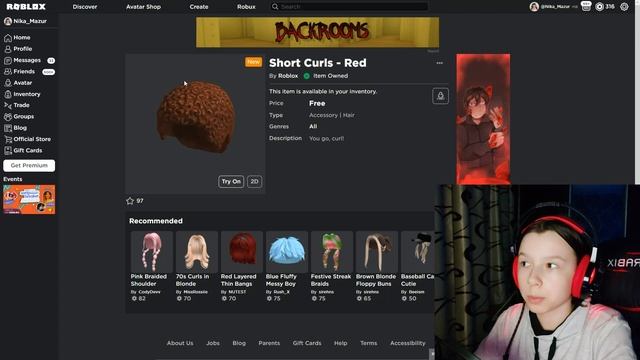 БЕСПЛАТНЫЕ НОВЫЕ ВЕЩИ в РОБЛОКС - боец реслинга, волосы, прически. смотреть онлайн