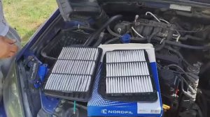 Установка фильтра Nordfil AN1052 в Chevrolet Lacetti