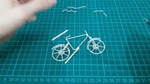 Как сделать велосипед из проволоки своими руками / DIY
