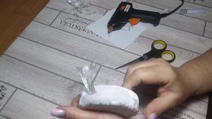 МК/Елочная игрушка из крышек