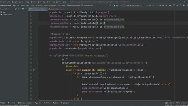 Progress Bar In Android Studio | Custom Progress Bar | Grocery Shopping App Android Studio | Java смотреть онлайн