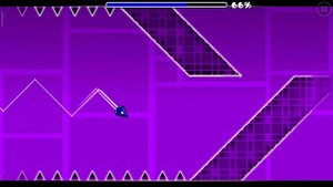 кас, нашёл крутой уровень в geometry dash 2.2 и прошёл его на 100%