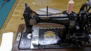 Швейная машина "Юбилейная "  Naumann"  по заказу торгового дома Поповых.