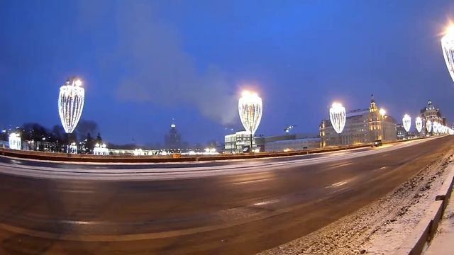 17.02.2018 Дежурство на Мосту Немцова. Рассвет смотреть онлайн