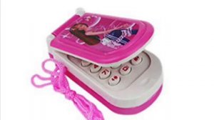 Барби телефон с музыкой для девочек.