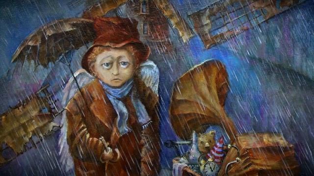 В Удомле открылась выставка живописи вышневолоцкого художника Дмитрия Азарова День радости