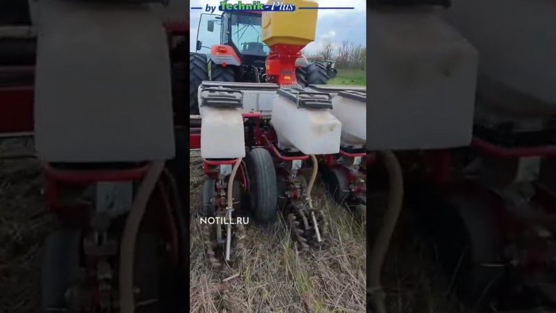 Technik plus Turbo Jet 8 на notill сеялке внесение противослизневых препаратов