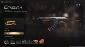 Atomic Sunrise Bundle MW2 Bundle | MW2 Atomic Sunrise Bundle | COD Warzone 2 Atomic Sunrise Bundle