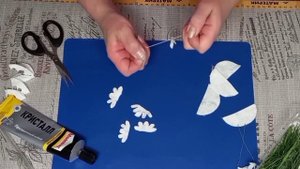 ПОДСНЕЖНИКИ из ваты Аксессуары, Миниатюры для ватных игрушек