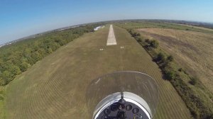 УТП на автожире/ гироплане. Аэродром Свободный.  Китфокс 7 на бреющем.