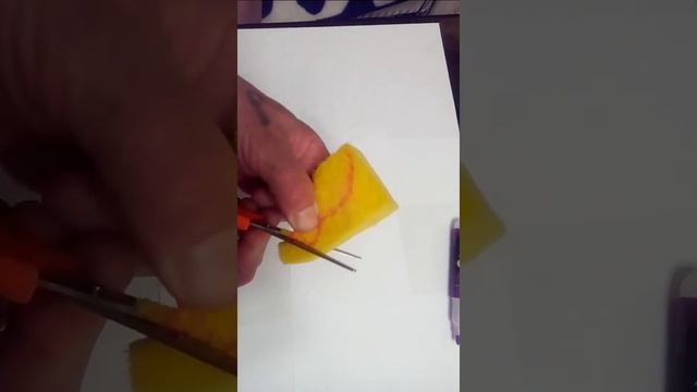 Делаем из губки для посуды утёнка смотреть онлайн