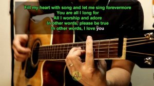 Fly me to the moon - Acoustic karaoke (Frank Sinatra)