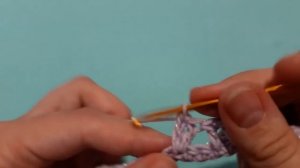 Крючок для начинающих. Урок 21. Узоры крючком. Узор из столбиков с накидом. Вязание крючком 2019.