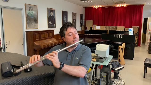 PROVA del FLAUTO TRAVERSO Pearl PF505R USATO pari al nuovo a cura di Simone Ginanneschi смотреть онлайн