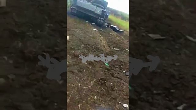 Хорошая работа Российских сапёров 71 полка. Снято вчера.
