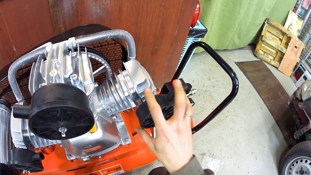 Реальная МОЩЬ!! Распаковка и ЗАПУСК КОМПРЕССОРА на 100 литров! смотреть онлайн