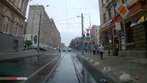 Маршрут №1 по улице Станиславского ("По Ростову на трамвае")