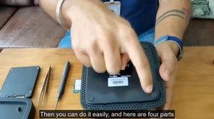 How to fix 2.5 SATA (SSD) & M SATA (SSD) in GK1 MINI PC | ACEPC CLASS 06 | Best MINI PC in 2020