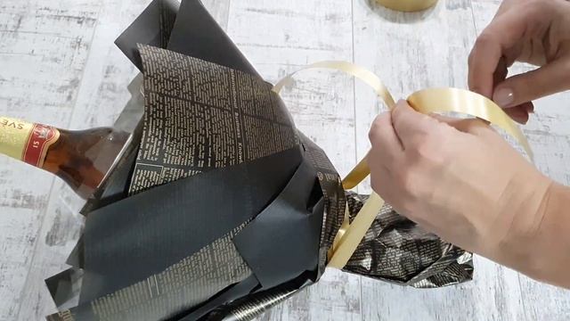 Мужской букет из чипсов и пива на 23 февраля своими руками 3 варианта
