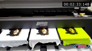 Цифровой принтер для печати по футболкам DTG M3 скорость печати 3 футболок