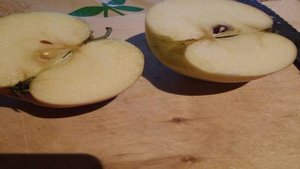 Лебедь из яблока