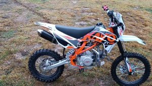 kayo TT 140 выхлоп akrapovic