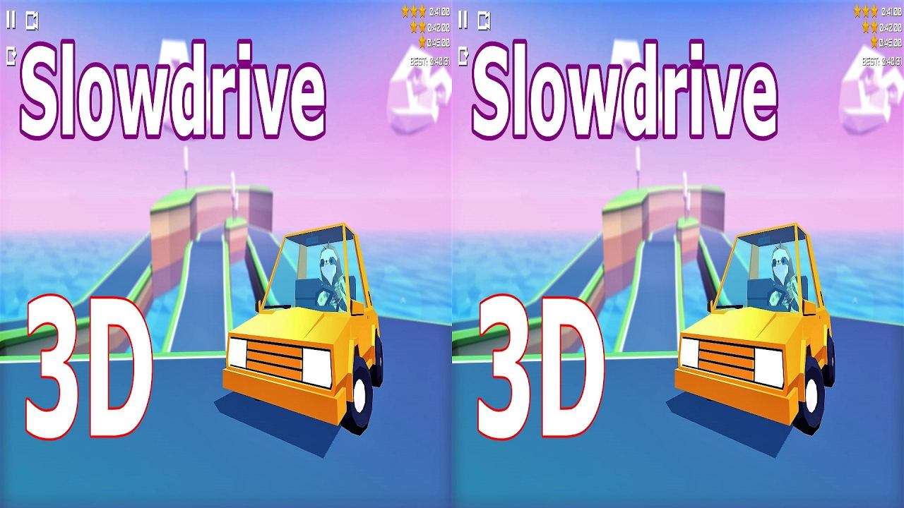 Slowdrive  3D Video SBS Vr Box Google Cardboard