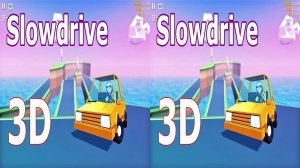 Slowdrive  3D video SBS Vr box google cardboard