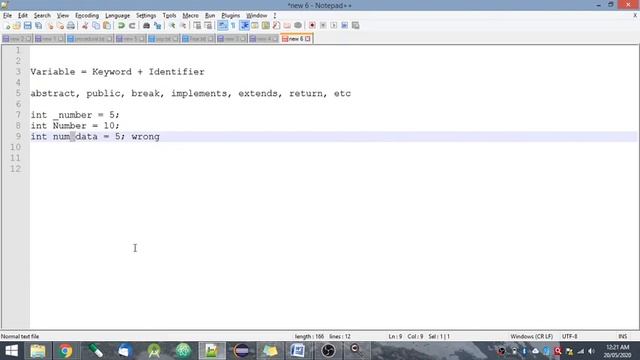 Core Java Fundamentals | Keywords | Identifiers | Variables | Core Java Basics | Quick Tutorial