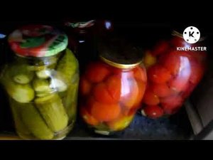 Стеллаж для банок из профильной трубы. своими руками.