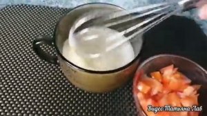 Омлет из пастеризованного белка.