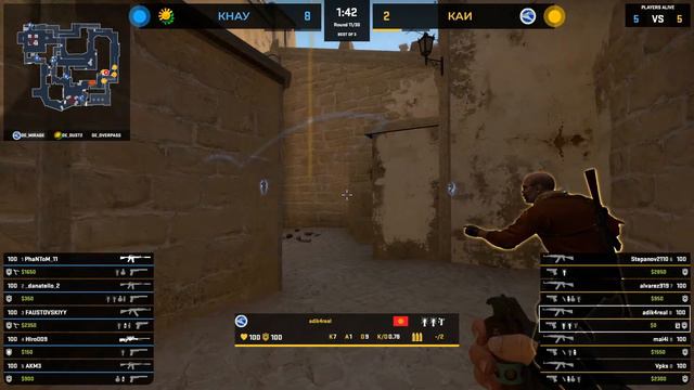 КНАУ - КАИ | ЧЕМПИОНАТ КЫРГЫЗСТАНА СРЕДИ ВУЗОВ по CS GO | ЗАКЛЮЧИТЕЛЬНЫЙ МАТЧ ГРУППОВОГО, День 12 смотреть онлайн