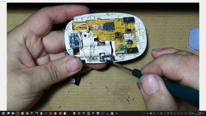ПЕРЕДЕЛКА беспроводной мыши, на питание от литиевого аккумулятора