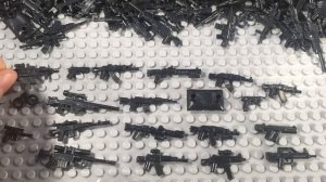ОГРОМНАЯ КУЧА ОРУЖИЯ для LEGO - фигурок!!! +English subtitles!!