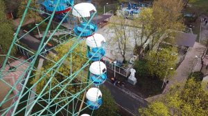 [4K] Колесо обозрения в Кузнецке (5.05.2019)