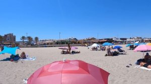 ☀️ Javea SPAIN -- Arenal BEACH ? 2022 4K VIEW ? Spain BEACH Walk ⛱️