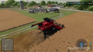 Farming Simulator 22 часть №1  То как не нужно управлять машиной на поле)))