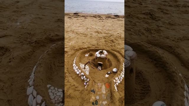 Замок из песка.Красивое видео.mp4